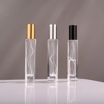 10 ML Parfém Spreji Parfum Naplniteľné Sub-do fliaš Malé Vzorky Prenosné Fľaše Sklo Mini Hmly Dávkovač Rozprašovač  5