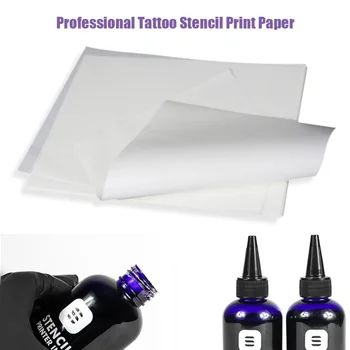 100/200/500pcs Tetovanie Prepisovací Papier pre Tlač formátu A4 Pre Nové Technológie Tetovanie Prenos Inkject Atrament Prenos Stroje Tetovanie Príslušenstvo  10