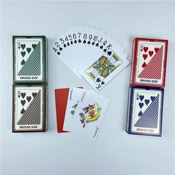 100% PVC Kariet Plastových Poker Kartová Hra, Nepremokavé 4 Farby Texas Hold ' em Hra Blackjack Gold Card Rada Zábava  5