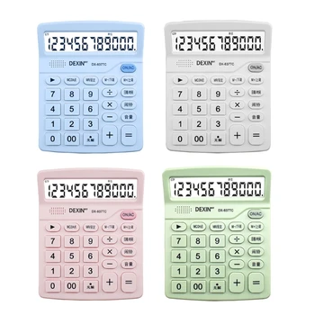 2022 Nový 12-Elektronická Kalkulačka Veľký Displej Stolové Kalkulačky pre Domáce Kancelárie  5