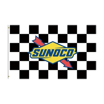 3x5 Ft SUNOCO logo Vlajky Polyester Vytlačené Racing Car Banner Pre Decor  10