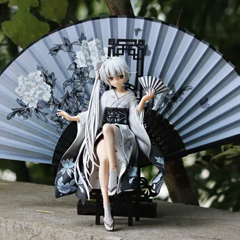 Anime Kasugano ventilátor Sora kimono dievča PVC Akcie Obrázok Modelu Dospelých Zbierku Hračiek T30  10