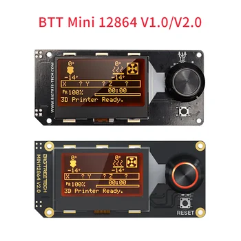 BIGTREETECH Mini 12864 V1.0 LCD Displej / Mini12864 V2.0 Obrazovke 3D Tlačiarne Diely Pre SKR V1.4 V1.3 SKR PRO MKS GEN VS TFT35  5