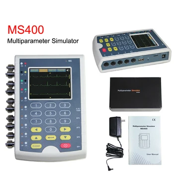 Contec MS400 Multi Parameter Pacienta Simulátor EKG IBP Teplotu Pacienta Simulator  5