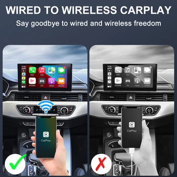 CPC200-CP2A Carlinkit CarPlay Adaptér Podpora Bezdrôtovej CarPlay / Wireless Auto WiFi Masívne Aplikácie Pre GPS navigáciou v Reálnom čase  10