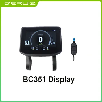 Deruiz Klince Displej BC351/MS100 TFT LCD Rýchlosť Monitor Elektrický Bicykel Konverzie Mid Motor Klince Počítač BBS01B BBS02B BBSHD  5