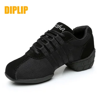 DIPLIP nové moderné tanečné topánky mäkké dno jazz topánky športové tanečné topánky priedušná vonkajší dámske topánky veľkosť 34-45  2