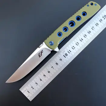 Eafengrow EF27 skladací nôž D2 Čepeľ + G10 Rukoväť vreckový nôž na Prežitie, Camping Nôž taktické výchovy k demokratickému občianstvu, vonkajší nástroj  10