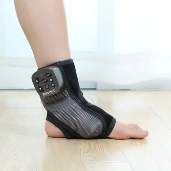 Elektrický sušič na horúce komprimovať členok nohy masér bezdrôtový vibračná noha masážny prístroj multifunkčné nohy terapia pedikúra  5