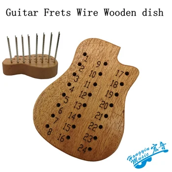 Gitara Podvalov, drôt drevené misky Pevné Khaya Dreva Úložný Box Pre Pádlo šálku Čaju mat  5