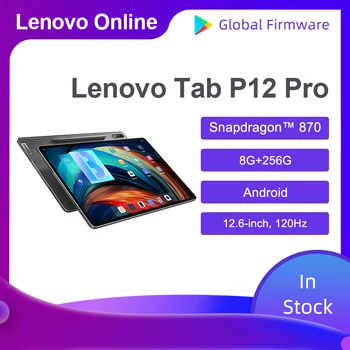 Globálne Firmware Kartu Lenovo P12 Pro Xiaoxin Pad Pro 12.6 Tablet Octa-Core Snapdragon 870 8 GB 256 GB 12.6 Palcový 2K OLED 10200mAh  5