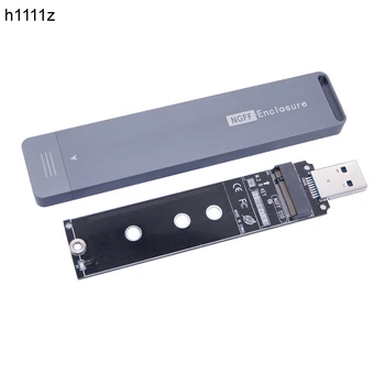 M2 SSD Prípade Adaptér SSD Krytu Hliník M. 2 Krytu Box M. 2 na USB 3.1 SSD Adaptér pre B+M Kľúč NGFF SATA ssd (Solid State Disk  5