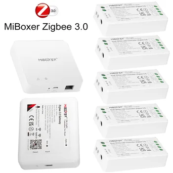 Miboxer Zigbee 3.0 Dual Biela Jednu Farbu RGB RGBW RGB+SCS LED Pásy Contoller ZB-Box1 ZB-Box2 FUT035Z APLIKÁCIE Gateway Controller  5