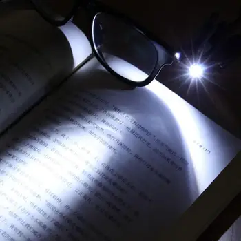 Mini Flexibilné Kniha Svetlá Na Čítanie Baterka Univerzálny Lampa Klip Nastaviteľné Okuliare Dioptrické Okuliare Prenosné Svietidlo Svetla Na Čítanie  5