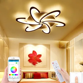 Moderná obývacia izba luster, spálne, LED stropné svietidlo hotel svetlo APLIKÁCIE smart stropné svietidlo osvetlenie kuchyne vnútorné osvetlenie  10