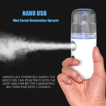Nano Tvár Hydratačný Postrekovač USB Nabíjateľné Prenosné Zvlhčovač Vzduchu Ručné Voda Rozprašovač na Tvár Starostlivosť o Pleť Nástroje  5