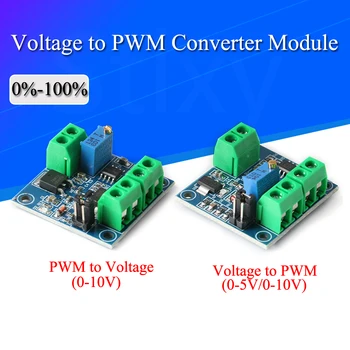 Napätie na PWM Converter Modul 0%-100% 0-5V 0-10V Digitálneho na Analógový Signál PWM Nastaviteľné Napájací Modul  0