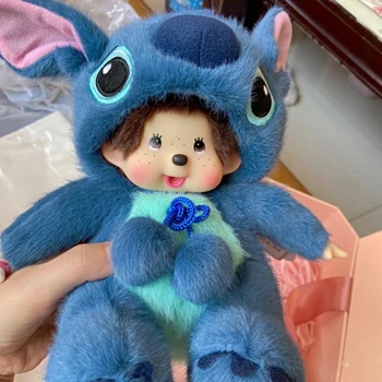 Nové Disney 20 cm Linabell Transformovať Steh Králik Totoro Kiki Plyšové Hračky Kawaii Stellalou Plushies Plnené Bábika Deti Vianočné Darčeky  5