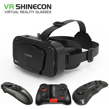 Nové VR Shinecon G10 Virtuálnej Reality Okuliare 3D VR box Smartphone Headset Prilba Okuliare Video Hry Pre iPhone, Android Smart Phone  10