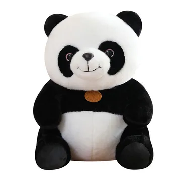 Pekné, Roztomilé Obrie Panda Bear Plyšové Hračky Krásne Sedí Panda Bábika Plnené Mäkké Plushie Vankúš Dievčatá Milenca Darčeky Domova  5