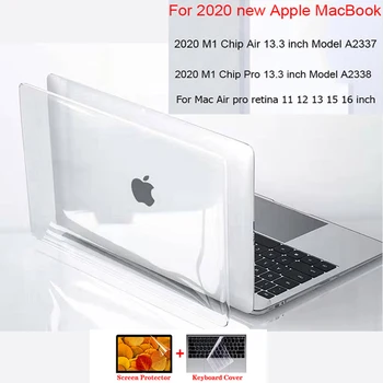 Prenosné puzdro Pre Apple Macbook Air pro M1 Čip 13.3 palcový Dotykový panel ID Air13 A2337 A2681 A2179 pro13 A2338 A1706 A2159 A2251 prípade  5