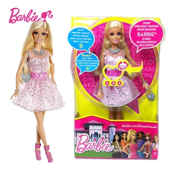 Pôvodné Barbie Sen Mansion Relácie Bábika Barbie Jedno Dievča Princezná Dar detské Hračky Môžu Nahrať Model Obrázok Hračky BBX85  10