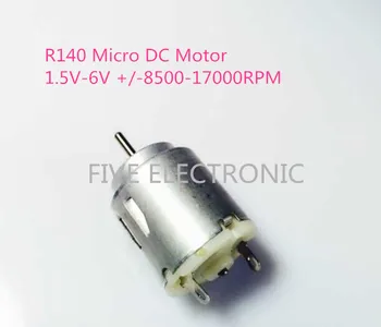 R140 Micro DC Motor 1,5 V-6V,+/-8500- 17000RPM, použitie pre Elektrické sexuálne hračky, Masáž stick DIY elektrické hračky  4