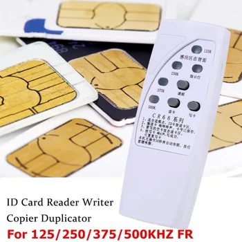 RFID ID Karty Kopírka 125/250/375/500KHz CR66 RFID Skener Programátor Čitateľ, Spisovateľ Rozmnožovacie S Svetelný Indikátor Citlivo  5
