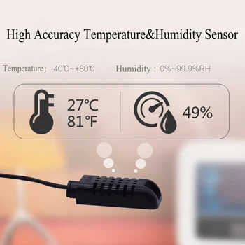 Sonoff Si7021 TH snímač Teploty A Vlhkosti Monitoring WiFi Smart Switch nie je Vodotesné Diaľkové ovládanie Senzor  2