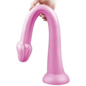 Super Dlhý Simulácia Dildo Silikónový Materiál Penis s Výkonnými Bulík Ženská Masturbácia Nástroj Dospelých, Hračky Análny Plug Zadok Plug  10