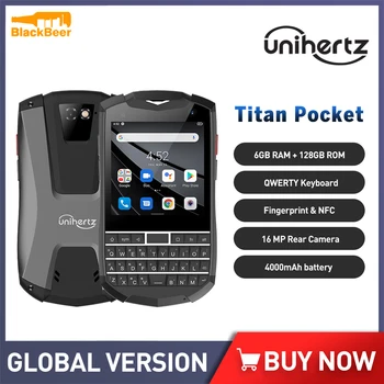 Unihertz Titan Vrecku Klávesnice Android Smartphone 11 Octa-Core mobilné telefóny 6GB 128GB 3.1 Palcový Mobilný Telefón 4000mAh NFC Odomknutá  10