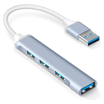 USB Typu C Adaptér USB C HUB 3.0 3.1 4 Port Multi Splitter OTG od spoločnosti Lenovo HUAWEI Xiao Macbook Pro 15 Air Pro Príslušenstvo  5