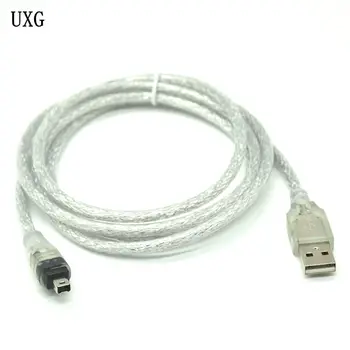USB2.0 Male Firewire IEEE 1394 4 Pin Samec iLink Adaptér Kábel firewire 1394 Kábel pre SONY DCR-TRV75E DV kábel kamery 100 cm  5