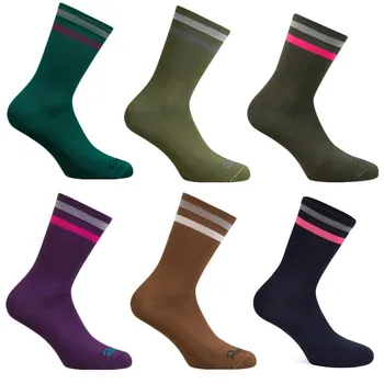 Vysoká Kvalita Nové cyklistické ponožky Rapha kompresné ponožky mužov a ženy, basketbal, futbal ponožky ponožky 7 Farieb  5