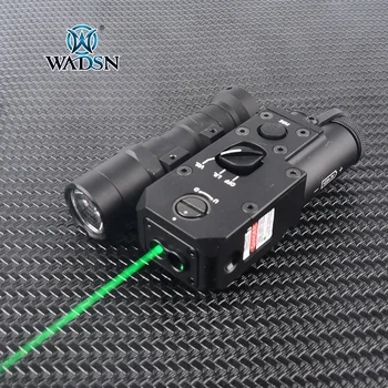 WADSN Taktické Kovové CQBL 1 PEQ NGAL DBAL Modrá Zelená IČ Červené Laserové ukazovátko Pohľad Red Dot M4 AR15 Airsoftové Príslušenstvo Zbraň Mawl  5
