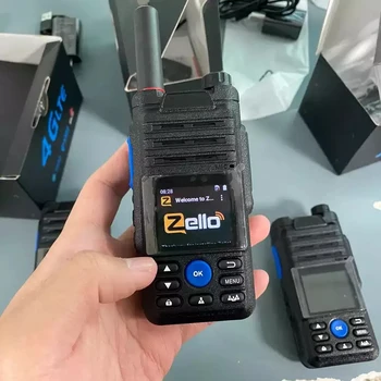Zello walkie talkie OEM Rádio, Wifi, Modrý zub GPS sledovanie farebný Displej walkie talkie 4G/3G/2G  10