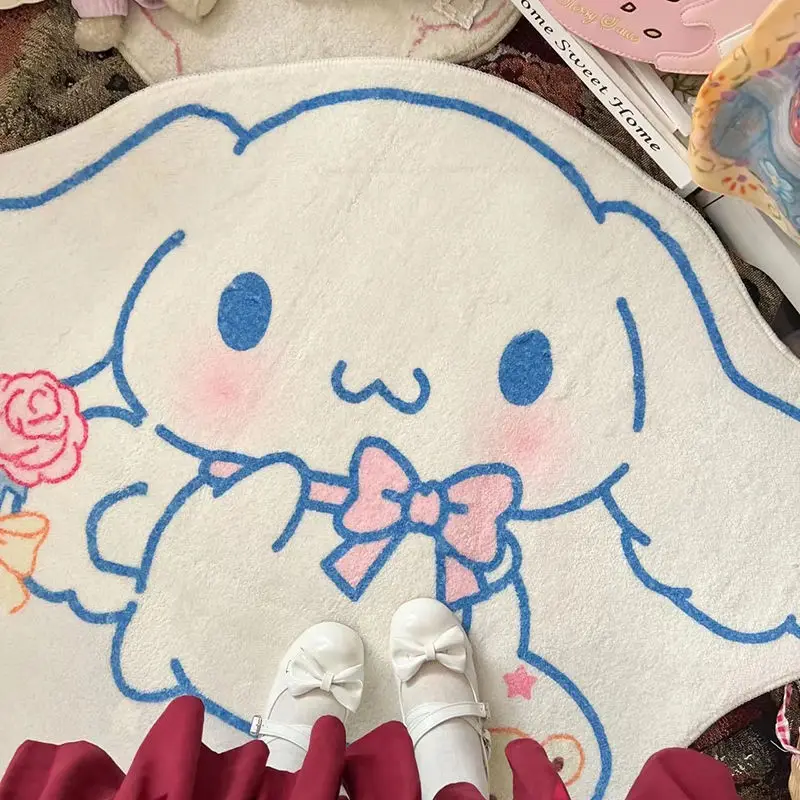 90x60cm Cloud Yugui Psa Cartoon Rohože Roztomilý Sanrio Plyšové Spálňa Posteli Deka Moje Melódie Cinnamoroll Hello Kitty Rohožky